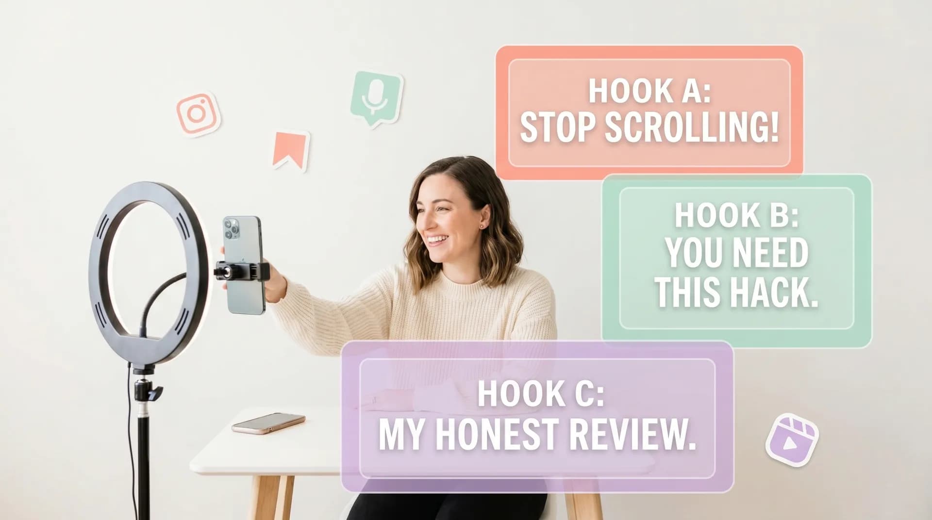 Best AI hook generators for UGC creators (+ how to test them)