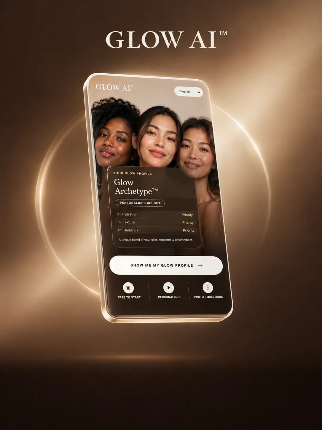 GLOW AI™ - Personalized Beauty Intelligence Platform