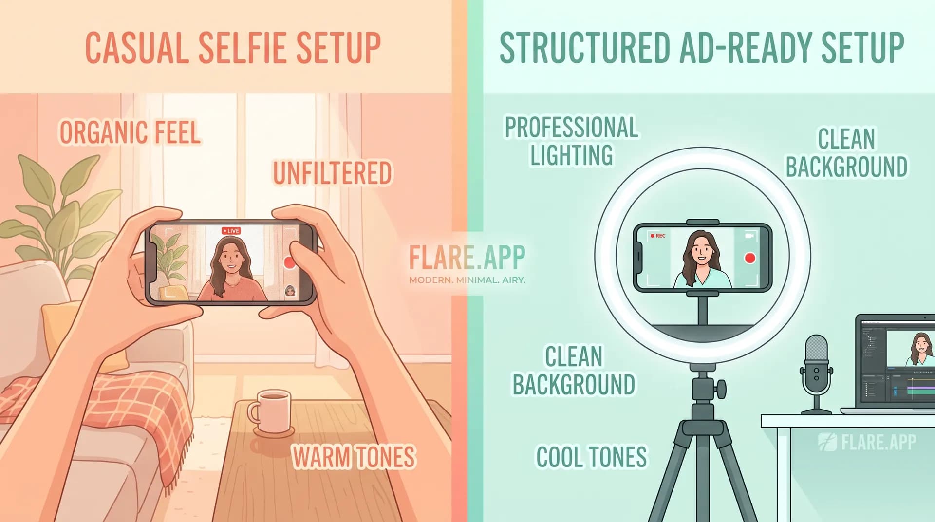 UGC videos: ad-ready vs. organic content explained