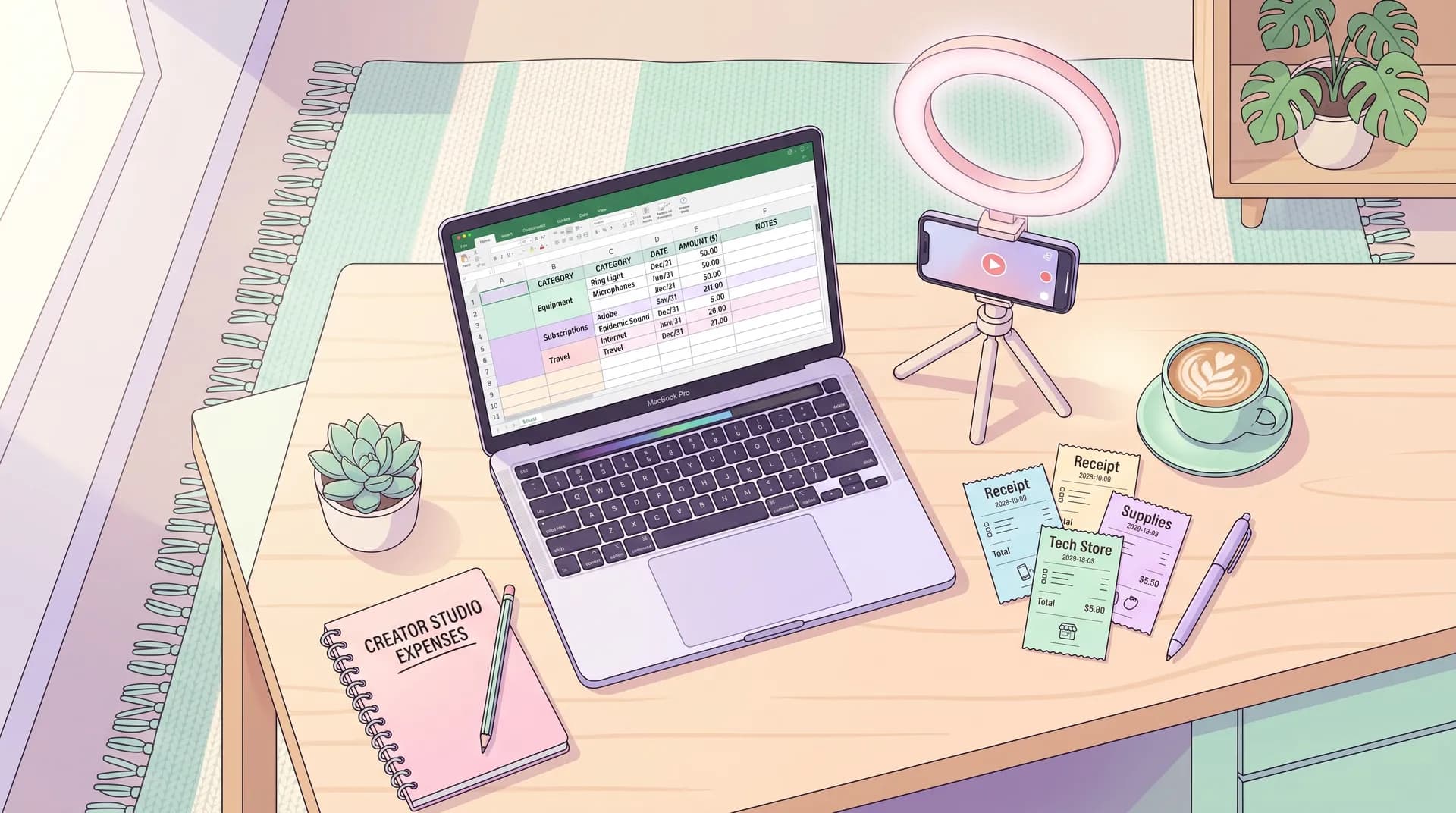 UGC creator business expenses: what's worth the money
