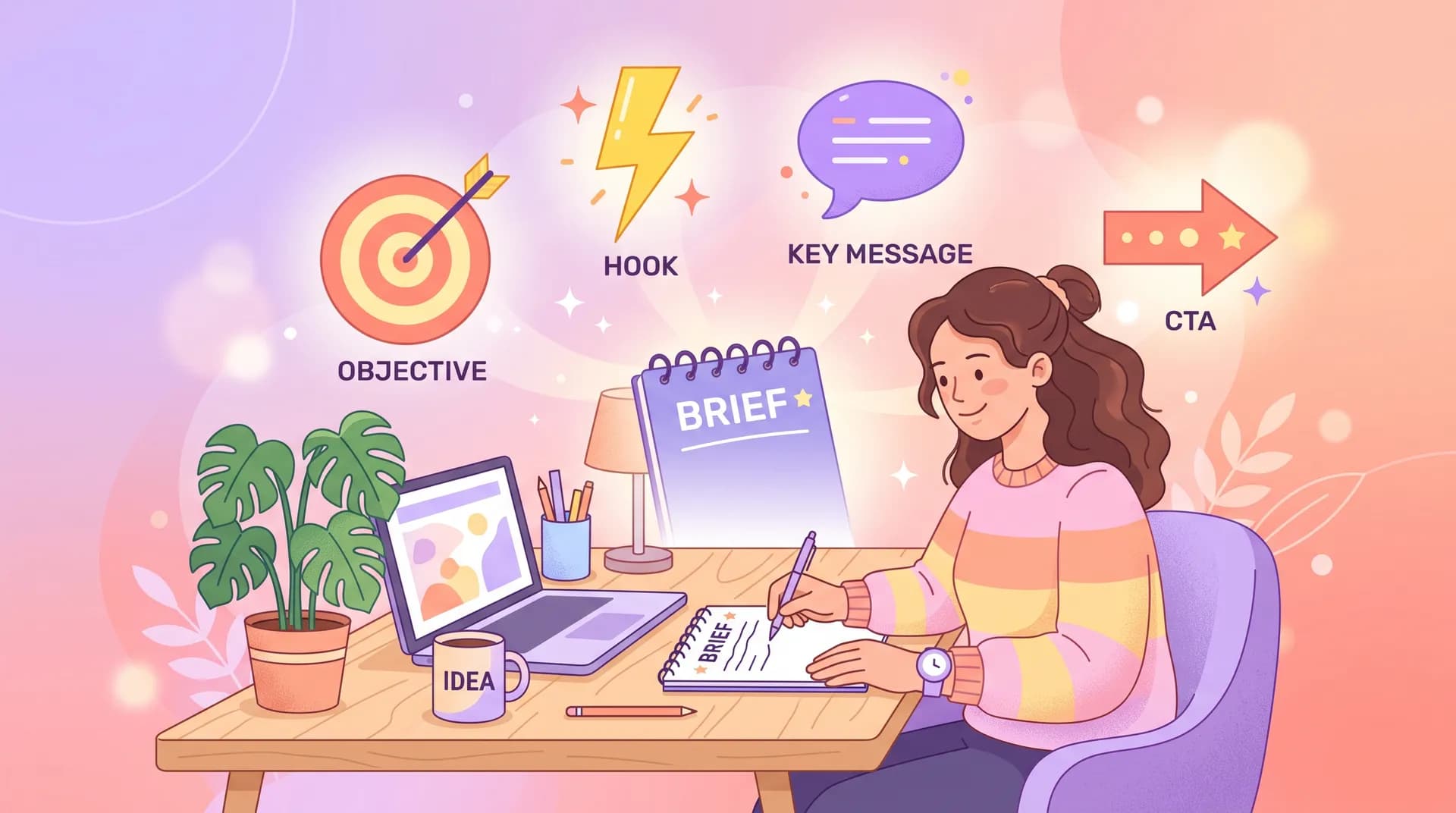 How to write a UGC video brief for beginners (no brand needed)