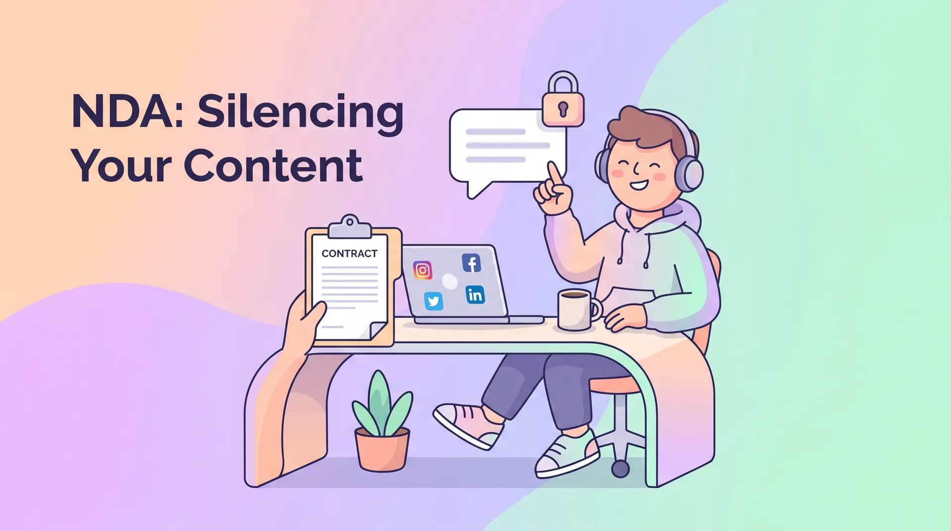 NDA Clauses in UGC Contracts: What You Can (and Can't) Share